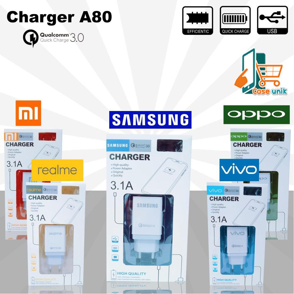 BM048 A80 Cashan Cashan XIAOMI 3Amper QUALCOM micro fast Charging Anti meledak REDMI 3 4X 5A 6A 7A CS2583