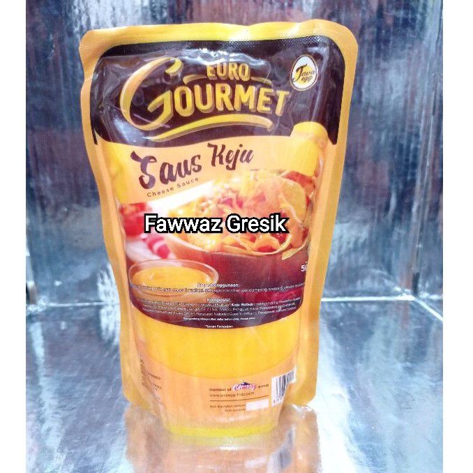 Saus Keju Cheese Sauce Euro Gourmet 500gr / Euro Gourmet Saus Keju