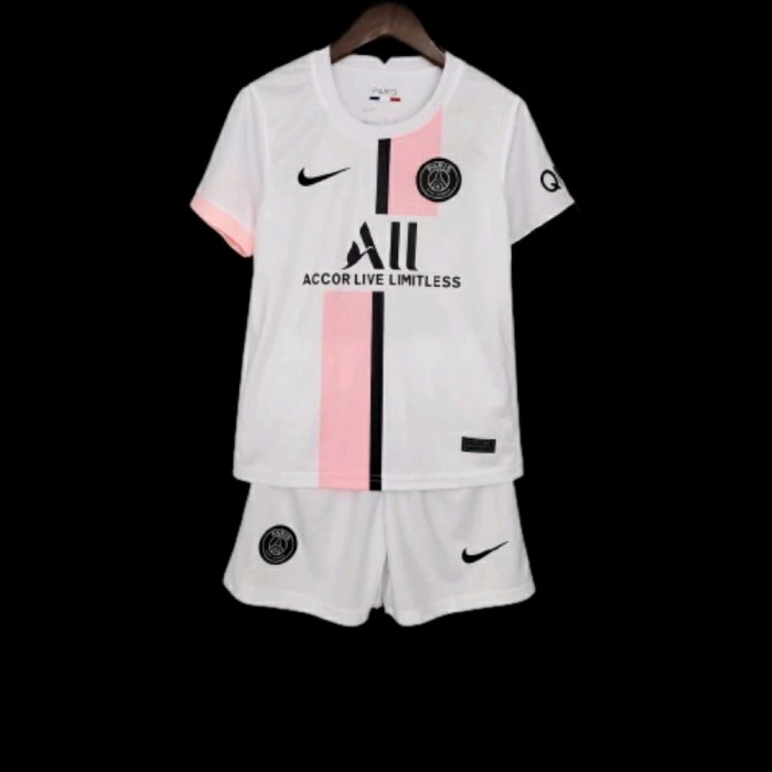 Baju Futsal Jersey BOLA ANAK PSG AWAY KIDS 2021 2022 GRADE ORI IMPORT 21 Jersey Bola Jersy Baju Bola