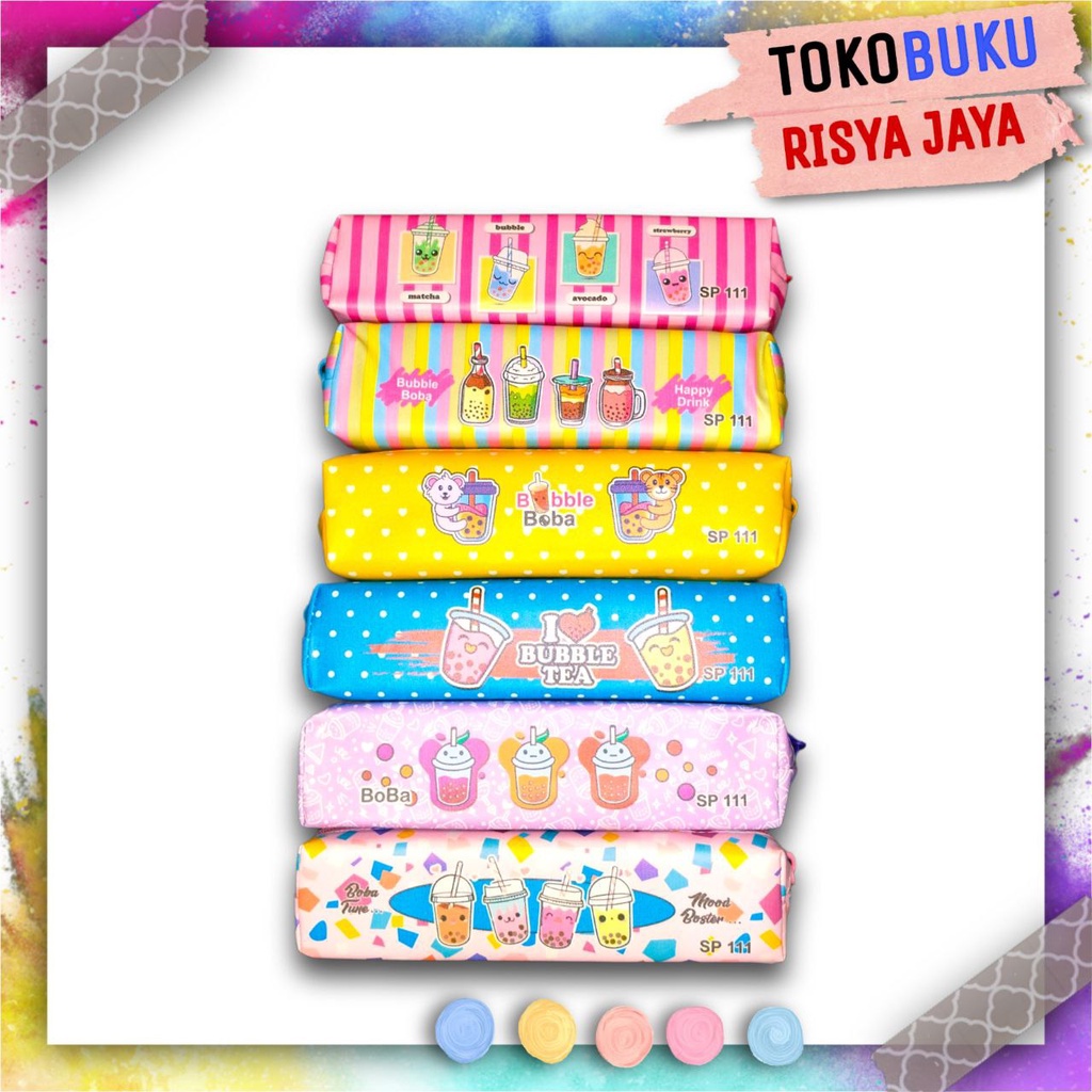 

(PCS) Kotak Pensil Motif Boba