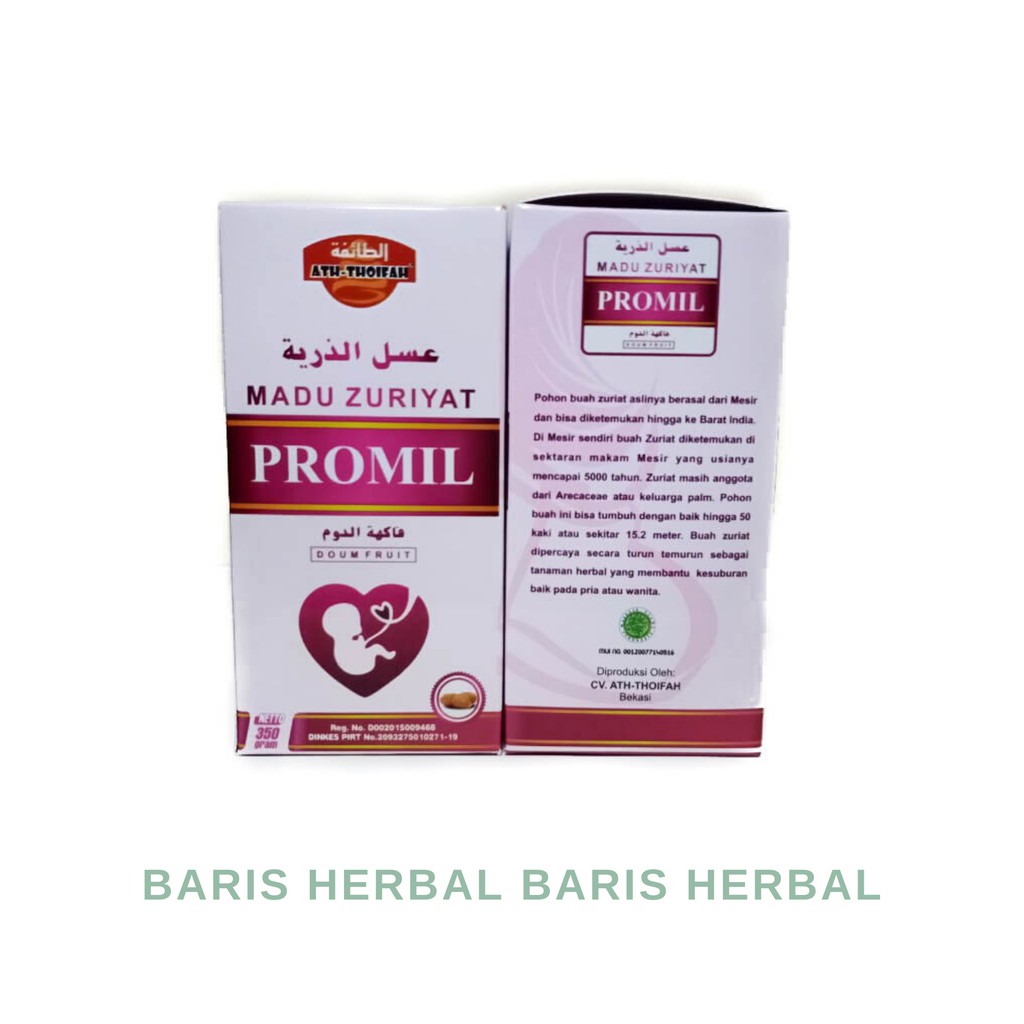 Promil Madu Zuriyat Ath Thoifah 350 gr ORIGINAL Shopee 