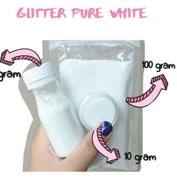 

Stock Terupdate GLITTER FINISHING HENNA PURE WHITE