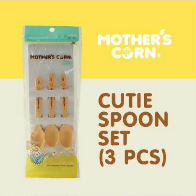 Mother's Corn Cutie Spoon Set / Mothers corn