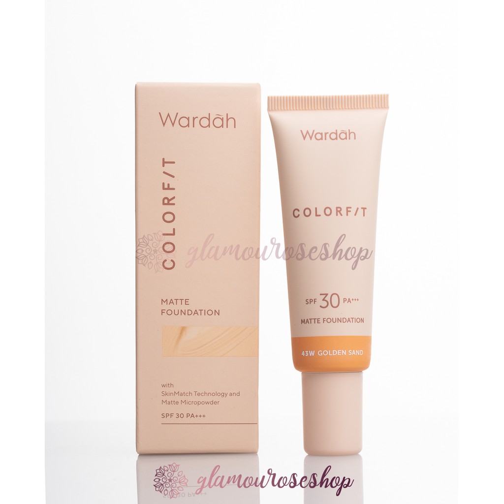 Wardah Colorfit Matte Foundation