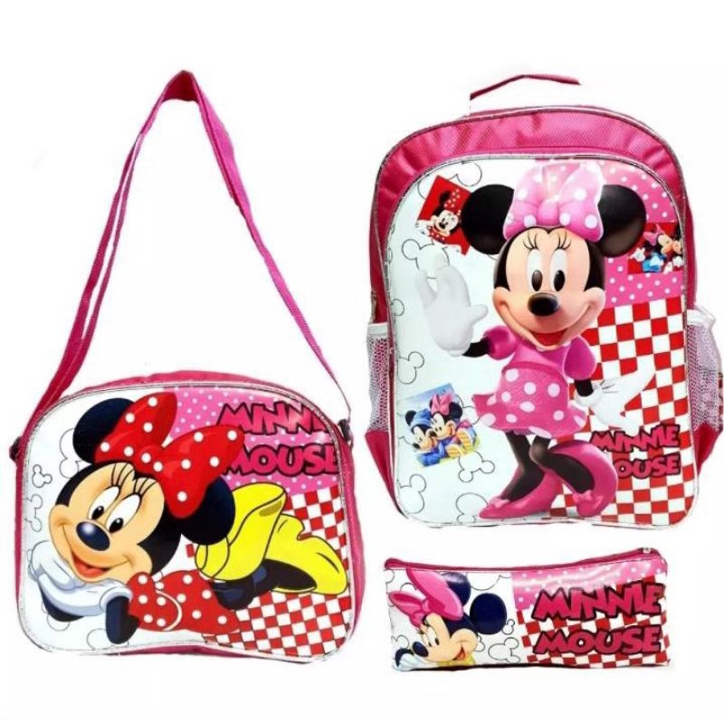 TAS RANSEL ANAK FROZEN KUDA PONI MINIMOUSE