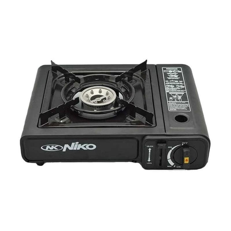 Niko NK-268 Kompor Gas Stove Portable Satu Tungku Kaleng Tabung LPG