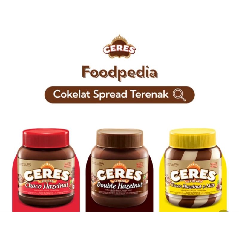 

Ceres Spread Double Hazelnut 350gr