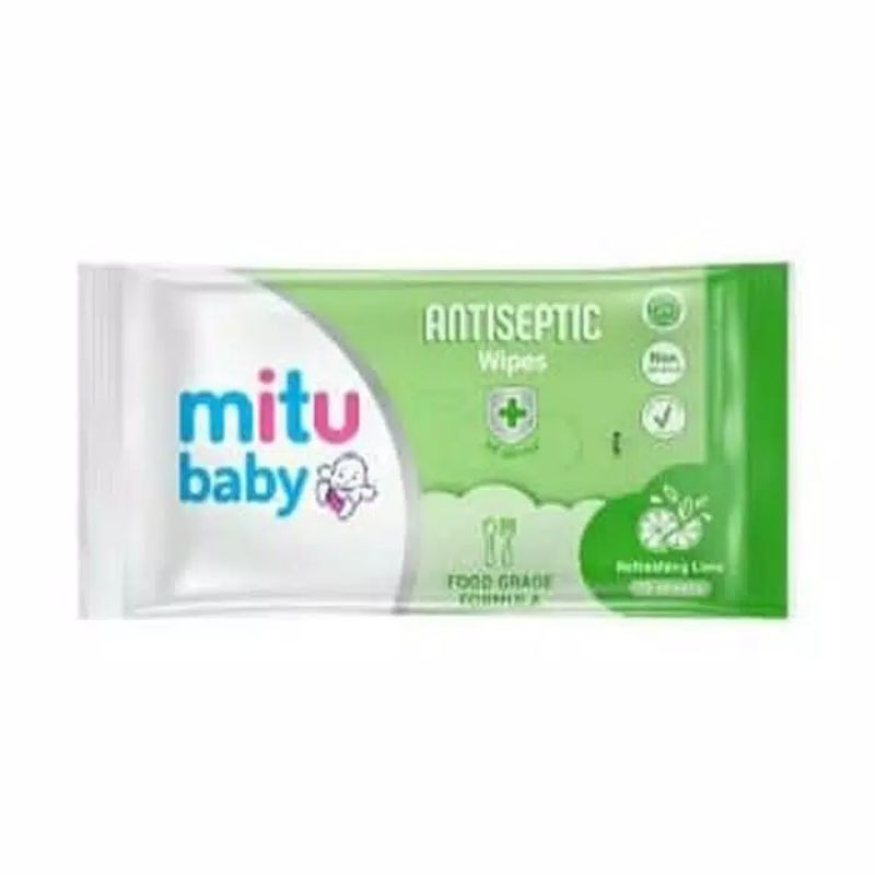 Tissue Basah MITU ANTISEPTIK FOOD GRADE isi 4 lembar