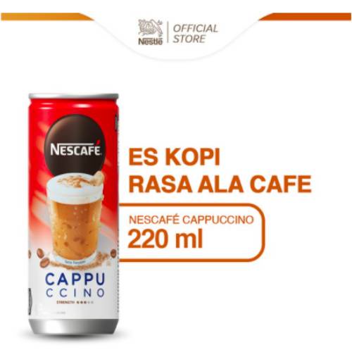 

NESCAFE Cappuccino Kopi Kaleng 2 x 220ml