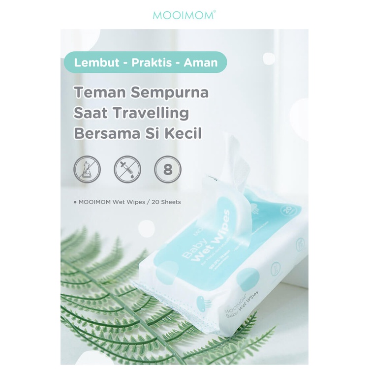 Mooimom Wet Wipes Isi 8 Pack A90316-64