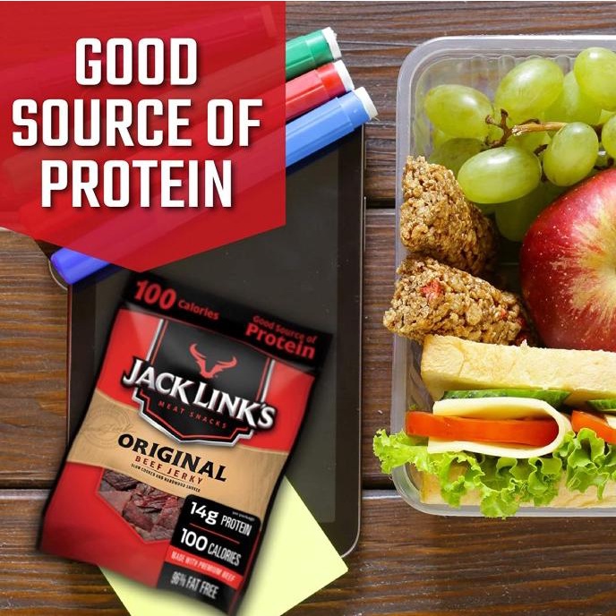 

Jack Links Beef Jerky Dendeng Sapi - 35 gram - USA/Amerika