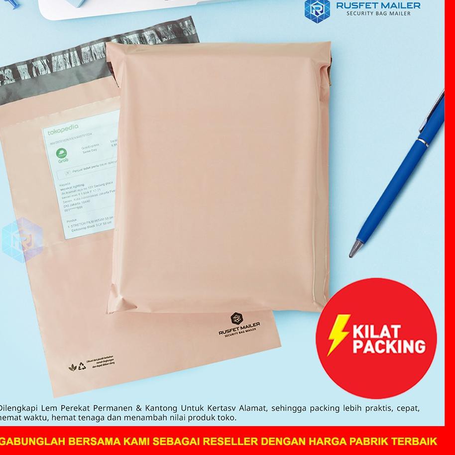 

PROMO BESAR KODE-288 POLYMAILER POLOS VARIAN PREMIUM - EKONOMIS / AMPLOP PLASTIK PACKING RUSFET TERM