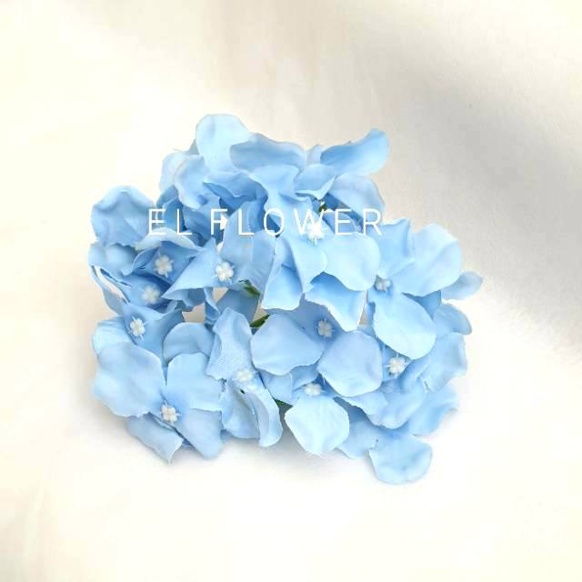 Hortensia Hydrangea 5 Bunch Bunga Artificial Dekorasi backdrop