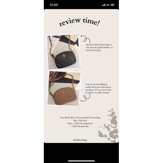 Tory Burch Kira Camera Bag