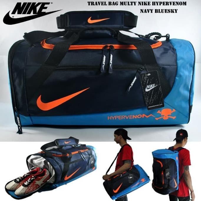Tas Travel Bag/Tas Gym/Tas Backpacker Sport Olahraga Nike Hypervenom