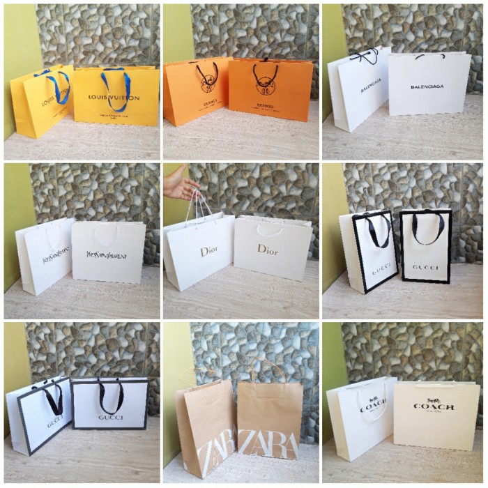 

NEW Paper Bag Branded Part 1 Paperbag Pembungkus Kado Murah - Medium Kenz*