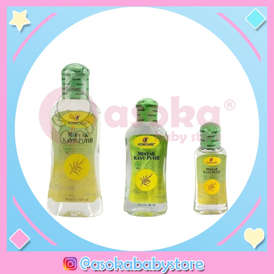 Konicare Minyak Kayu Putih 30ml, 60ml, 125ml ASOKA