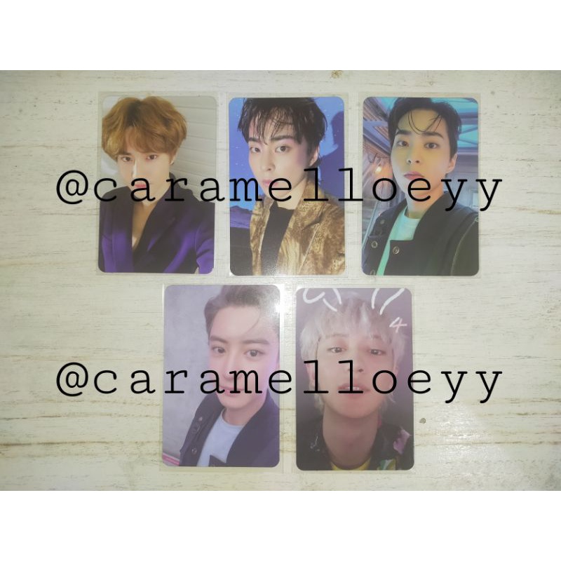 [READY] EXO OFFICIAL PC/PHOTOCARD SUHO DMUMT XIUMIN DFTF CHANYEOL 1BV DFTF