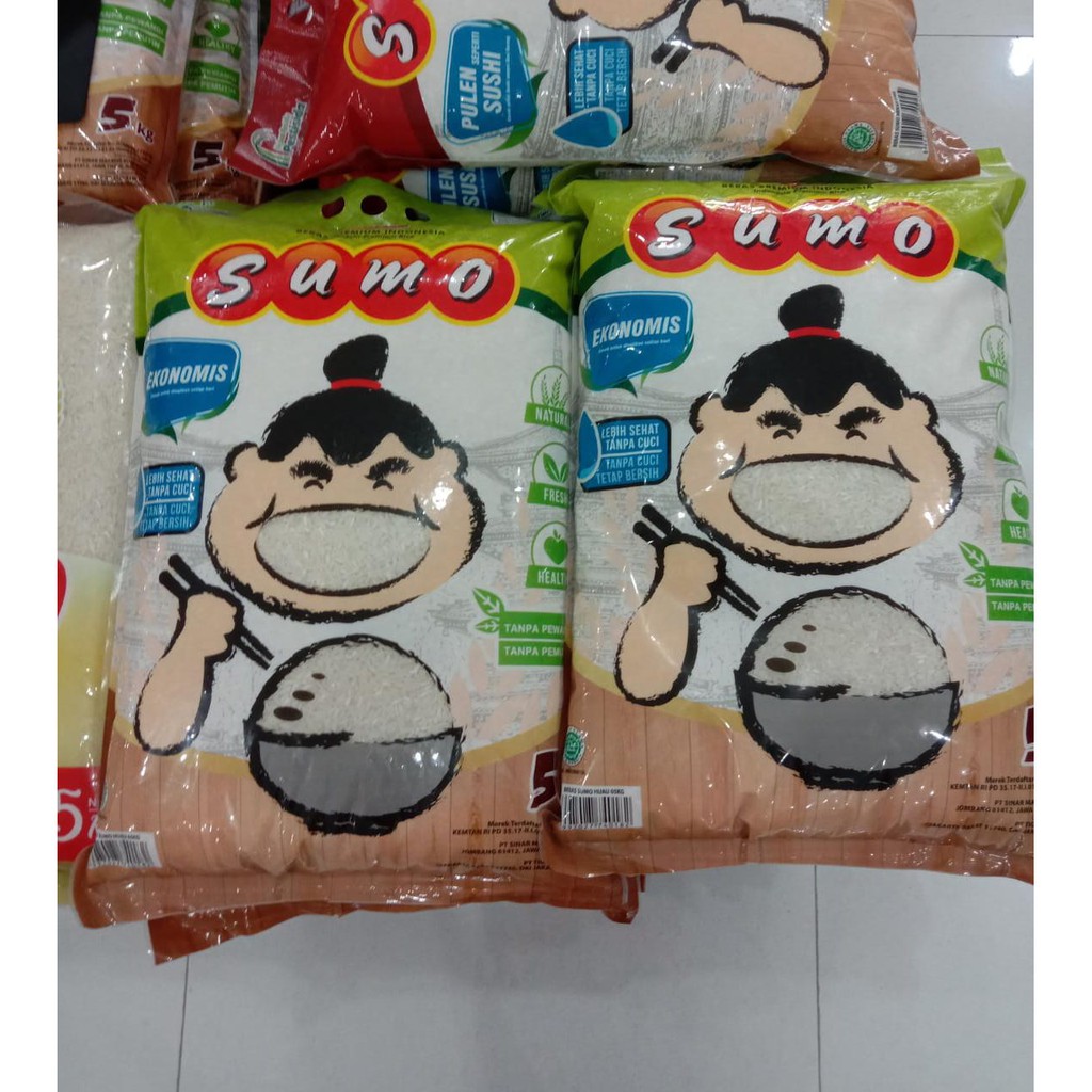 

Beras Sumo Hijau 5Kg / Toko Makmur Pondok Jati