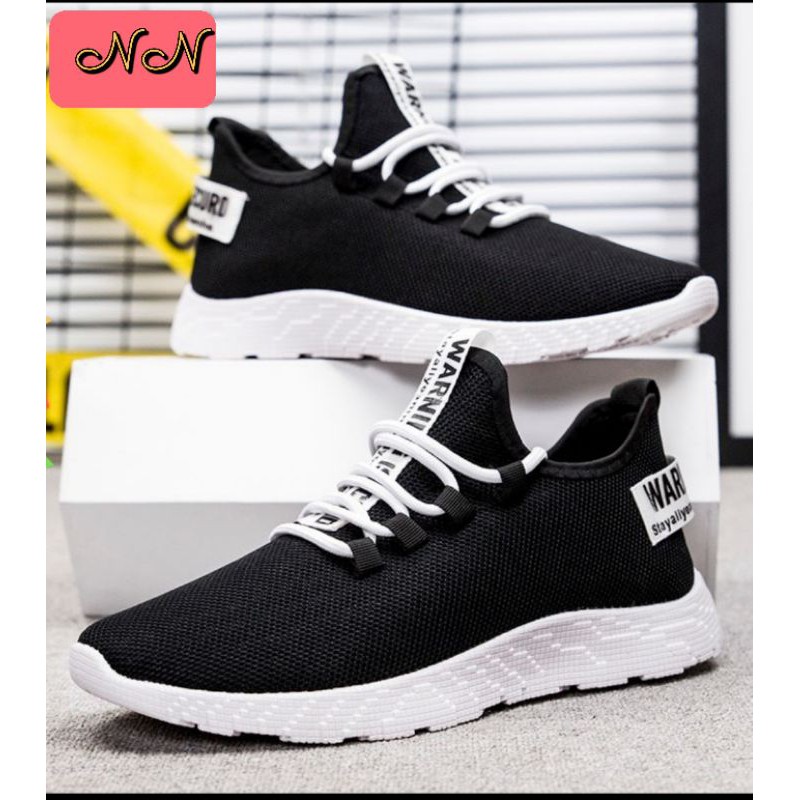 {COD} Sepatu Pria Wanita Olahraga Sneakers Import Kasual Running Murah NN Shoes (COD) NN103