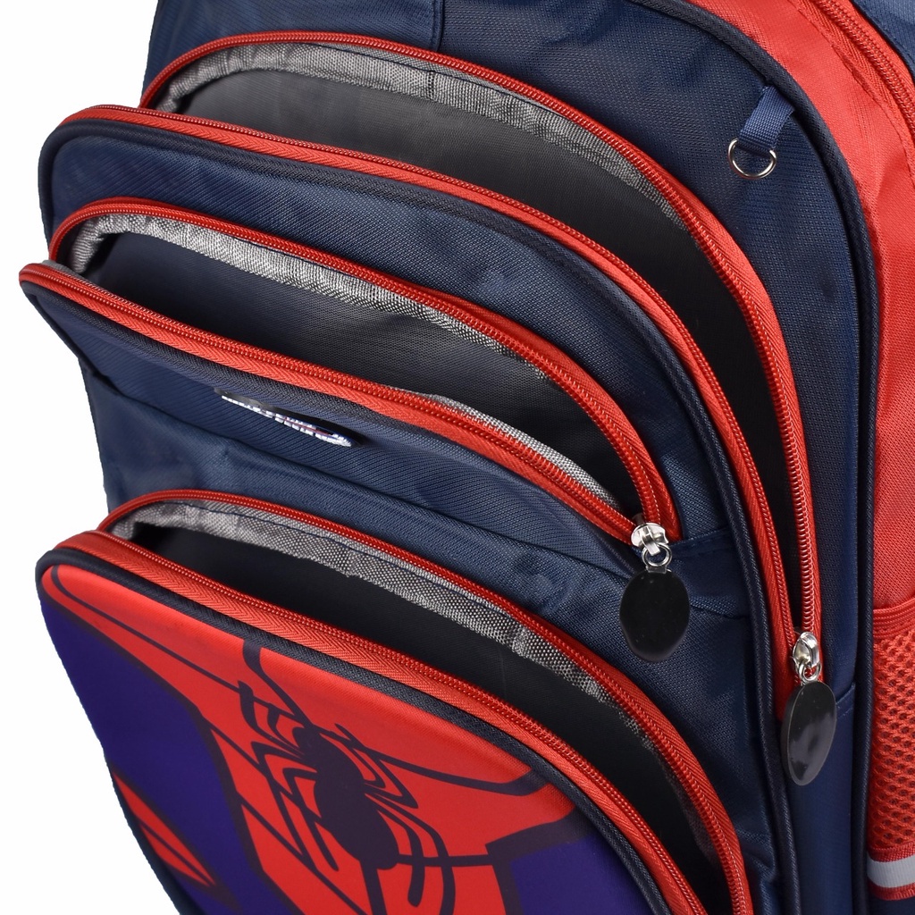 Tas Cartoon 1919 Ransel Anak Laki-Laki &amp; Perempuan Sekolah Cartoon Motif Avengers,Frozen,Spiderman,Ultraman,Unicorn FREE Kotak Pensil