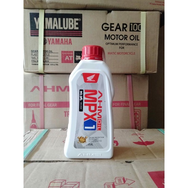 OLI MPX1 OLI AHM MOTOR OLI MPX  BEBEK SUPRA KHARISMA GRAND 0,8 LITER