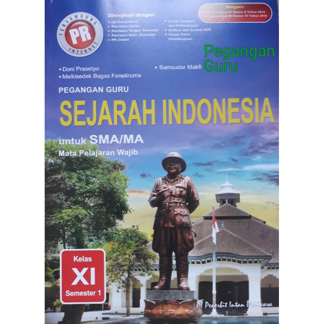 Buku Pegangan Guru Soal Kunci Pr Sejarah Indonesia Wajib Kelas Xi Semester 1 K13 Revisi Shopee Indonesia