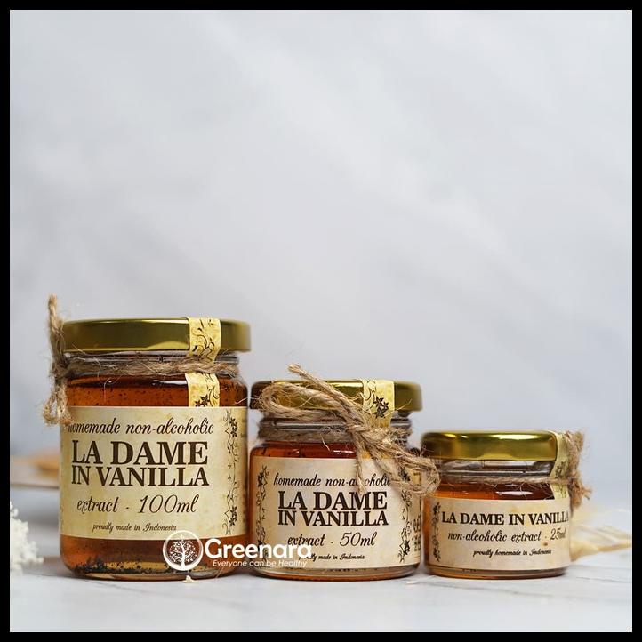 

La Dame In Vanilla Extract 50Ml - Ekstrak Vanila Halal Mui