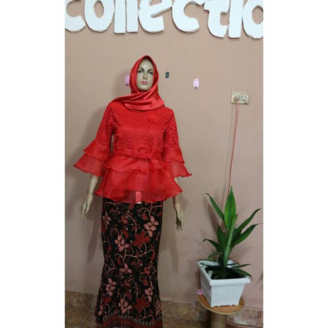 Satu set duyung+ organza