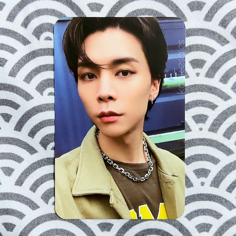Photocard PC Johnny NCT 127 MD Sticker Glow in The Dark GITD