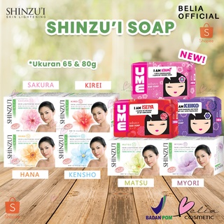Image of ❤ BELIA ❤ Shinzui Skin Lightening Bar Soap 65gr, 85gr | Sabun Mandi Batang Shinzu'i