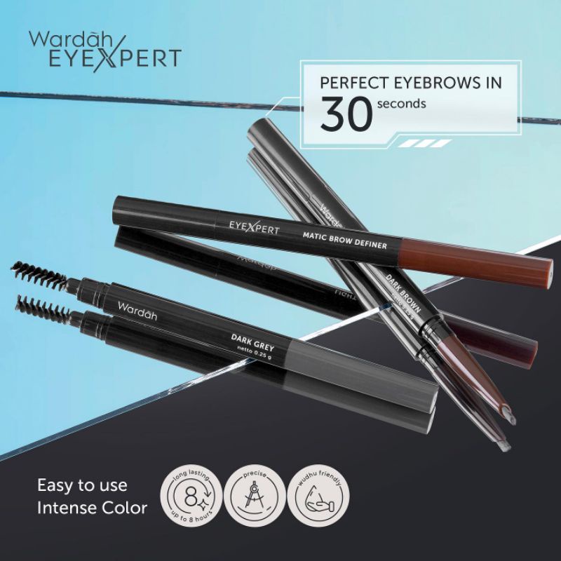 Wardah EyeXpert Matic Brow Definer | Eyebrow Matic