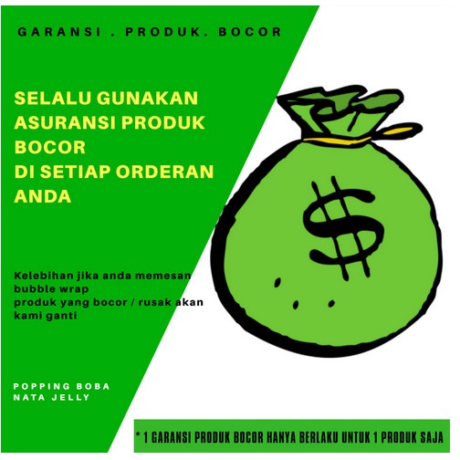 

TAMBAHAN DUS /GARANSI PRODUK BOCOR