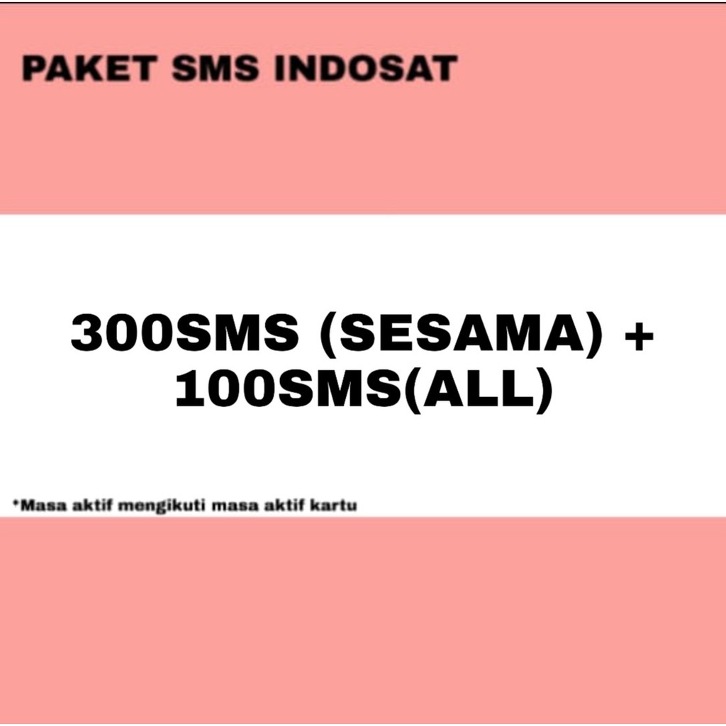 Paket sms indosat sesama operator semua operator paket sms sepuasnya unlimited kartu indosat