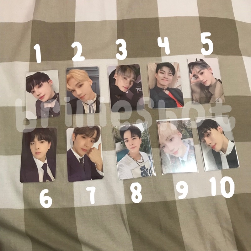 PHOTOCARD PC THE BOYZ YOUNGHOON CHANGMIN HYUNJAE CHANHEE