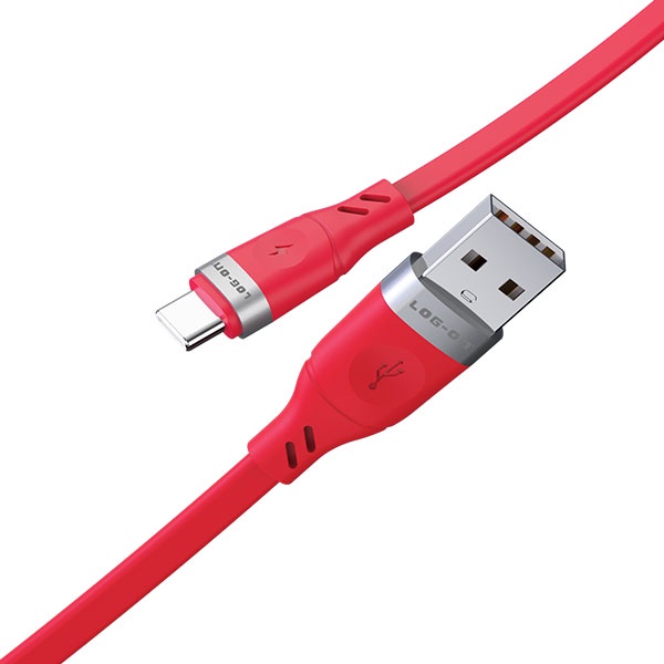 LOG ON KABEL TYPE C 3A 1M LO-CB61 QUICKLY CHARGE (KABEL CHARGE DAN DATA)