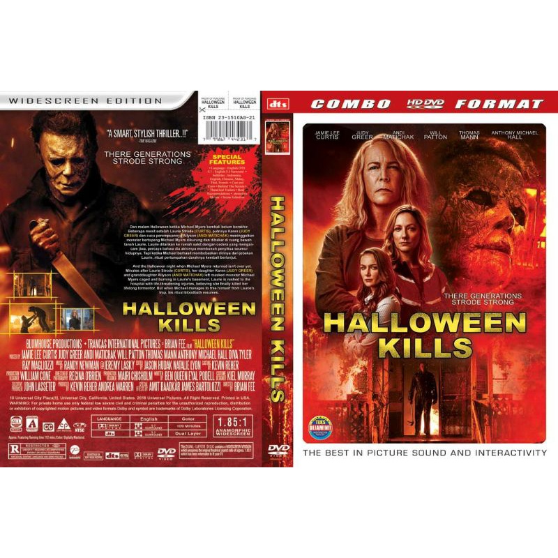 Kaset film horror thriller : HALLOWEEN KILLS