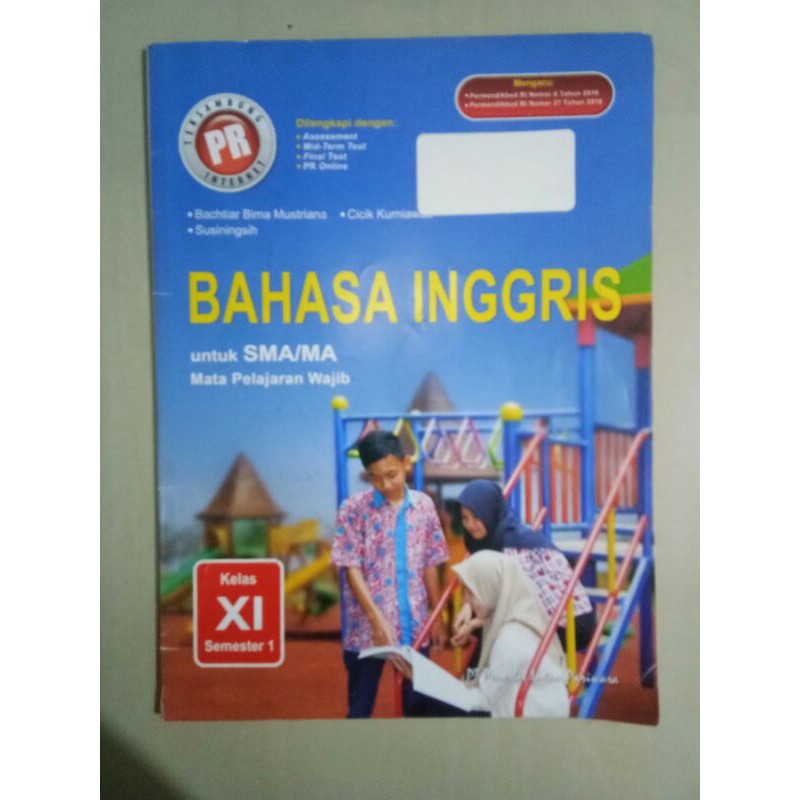 LKS BAHASA INGGRIS semester 1 intan pariwara kelas 11 SMA [ BEKAS ]