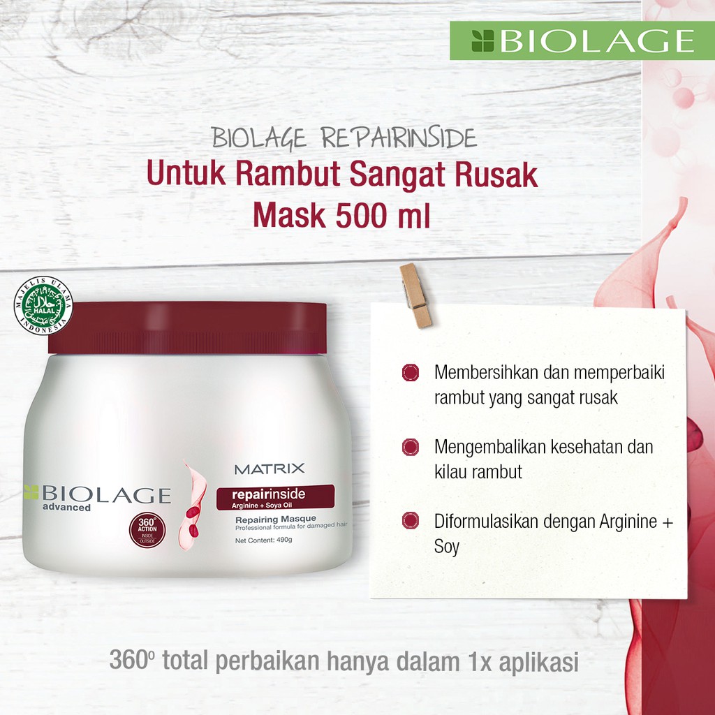 MATRIX BIOLAGE REPAIRINSIDE MASK 500ML