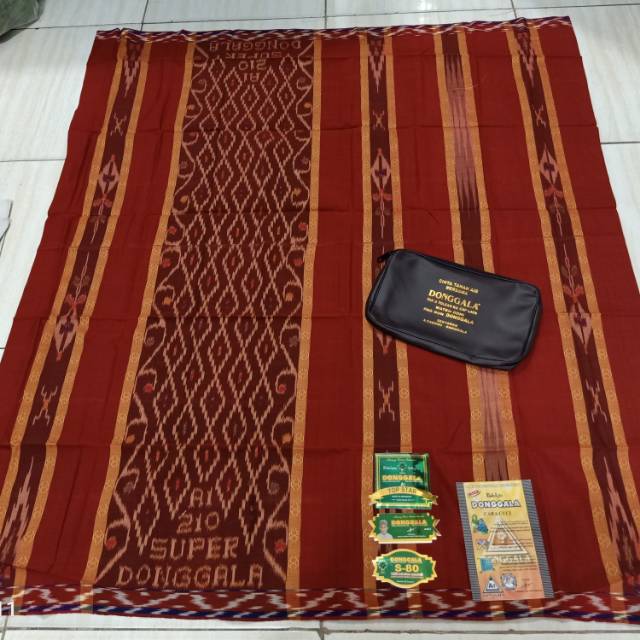 Donggala songket sutra 50%