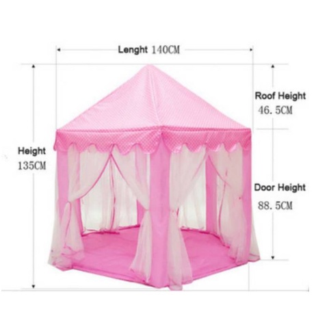 Tenda Anak Princess Kastil Mainan Indoor Outdoor