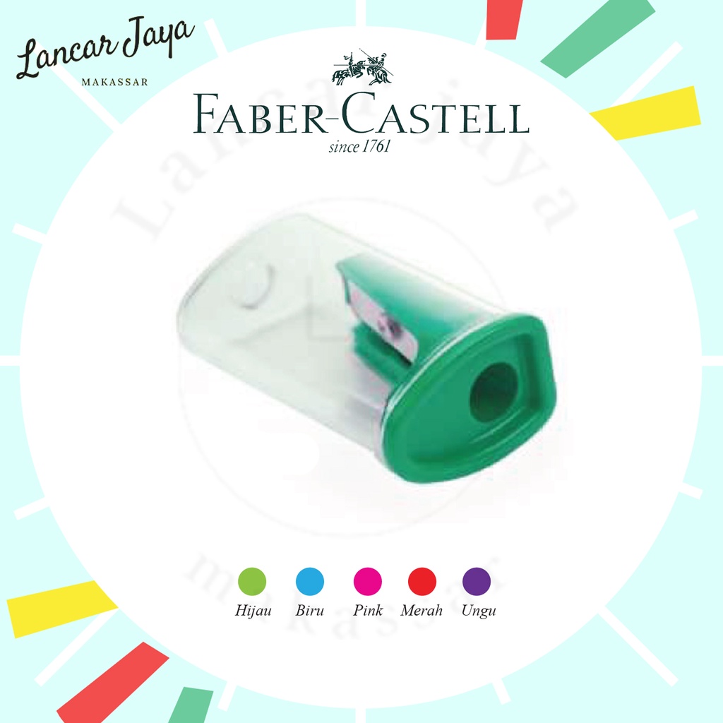 

Rautan / Sharpener / Serutan Faber Castell 125 LV