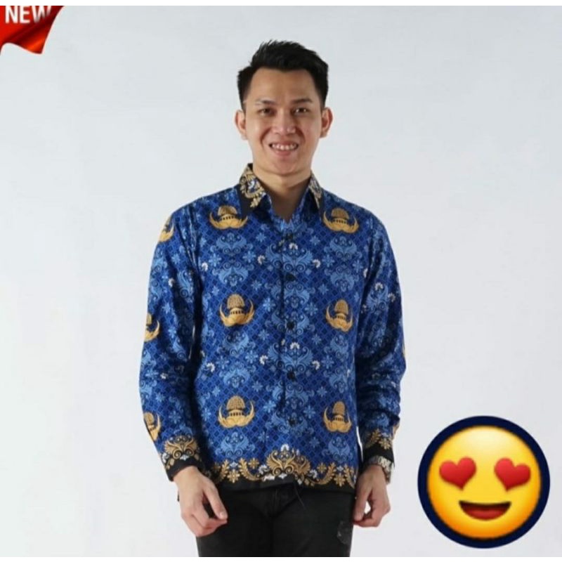 Kemeja Korpri/seragam korpri terbaru c40s sritex/batik korpri berkualitas standart pemerintahan