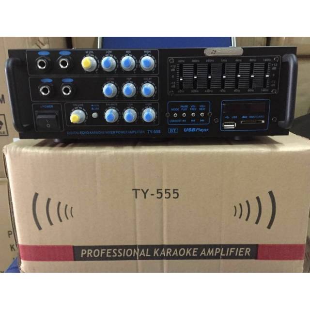 AMPLIFIER SANSUI TY 555 4 CHANNEL ( USB, SD CARD, BLUETOOTH )