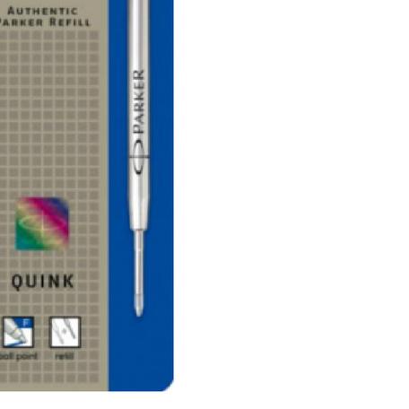 

▲ Parker Refill Ballpoint Blue F ☎