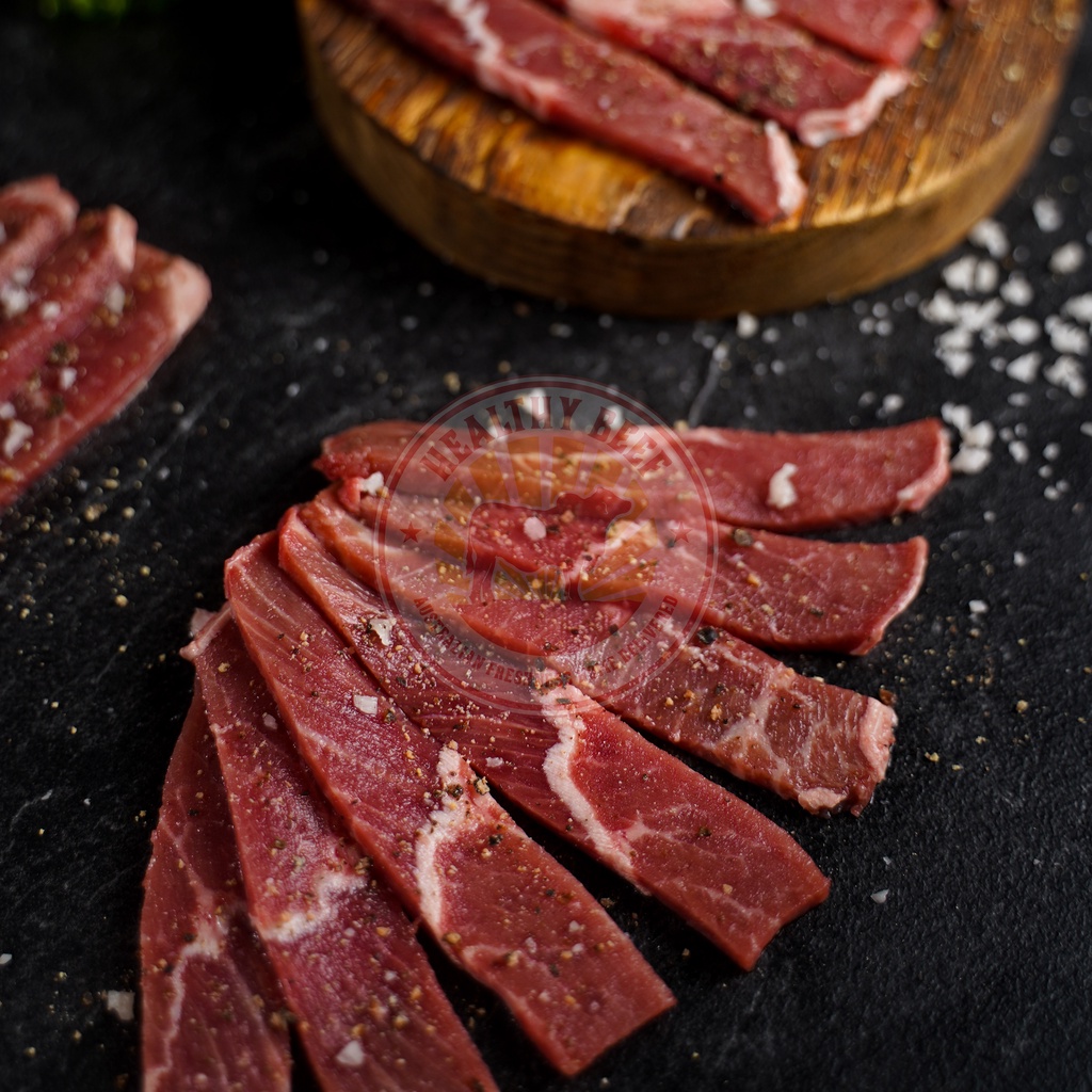 

Healthy Beef - Misuji Finger Steak Daging Sapi Australia (180 GRAM)
