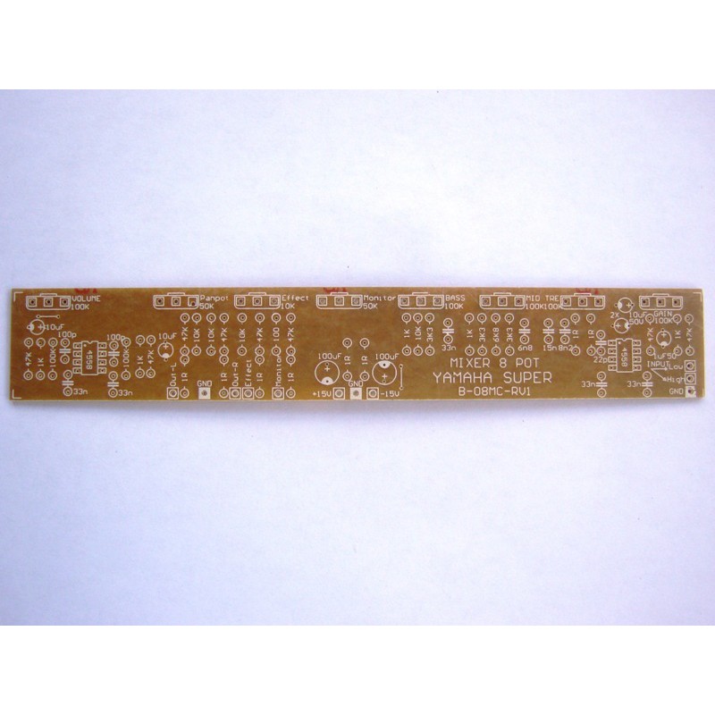 PCB Mixer 8 Potensio B-08MC BELT