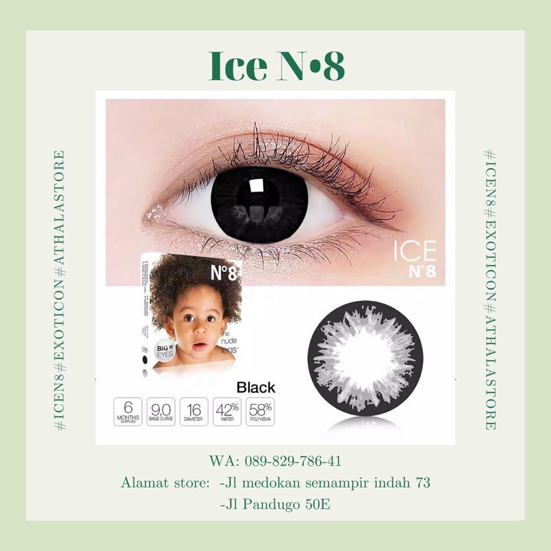 Softlens ICE N8 / bisa minus