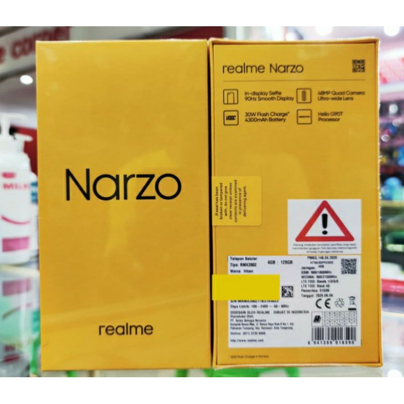 REALME NARZO 4/128GB NEW GARANSI RESMI TERMURAH