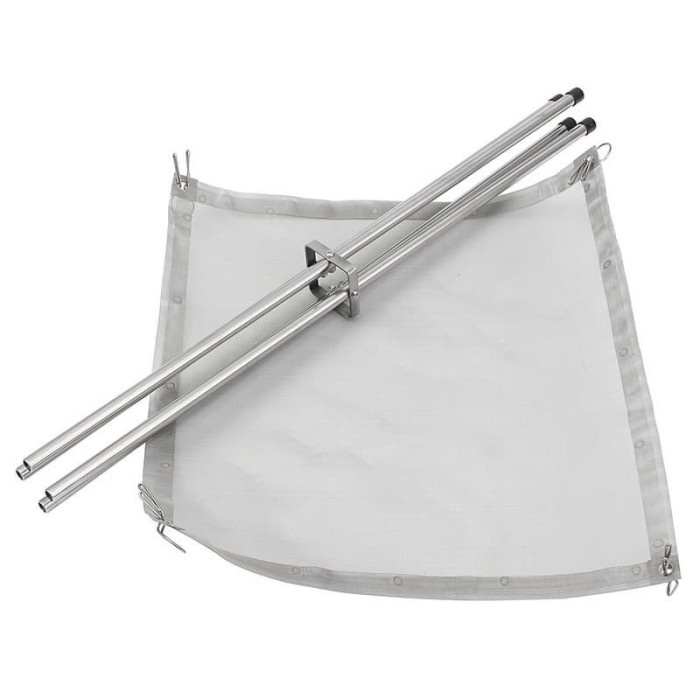 Stand Api Unggun Portable Solid Fuel Rack Wood Charcoal Stove Camping